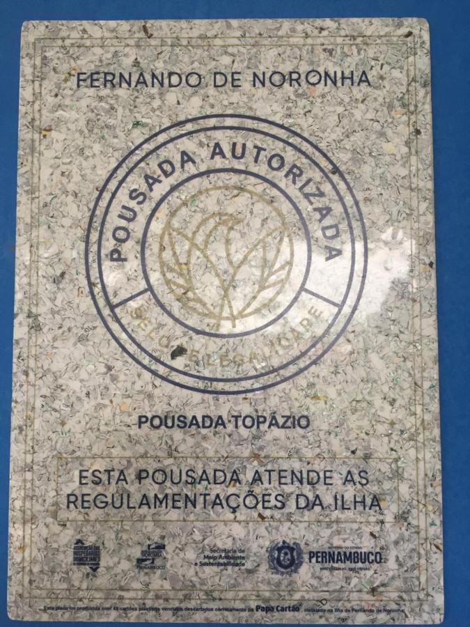 Pousada Topazio Fernando de Noronha Buitenkant foto